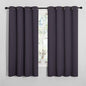 NICETOWN Greyish Purple Blackout Curtains 68 inches Length for Living Room, 2 Panels, 55" Wide, Thermal Insulated Decoration Drapes for Bedroom Window