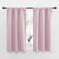 NICETOWN Kitchen Curtains Thermal Insulated Curtains & Drapes, Small Window Blackout Curtain Panels for Girls Room (Lavender Pink, 34 in x 45 in (W x L), 2 Panels)