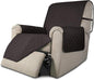 Easy-Going Recliner Chair Slipcover Reversible Sofa Cover Water Resistant Couch Cover Furniture Protector with Elastic Straps for Pets Dog (Recliner, Chocolate/Chocolate)