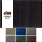 GORILLA GRIP® Ultra Absorbent Front Door Mat Outside Entrance, 47x35, Traps Dirt and Moisture, HydroABSORB Indoor Outdoor Doormat Holds Up to 6 Cups Water, Stain and Fade Resistant Welcome Mat, Black