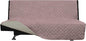 Easy-Going Futon Sofa Slipcover Reversible Sofa Cover Armless Cover Furniture Protector Couch Cover Water Resistant Pets, Kids, Children, Dog, Cat Pink/Beige