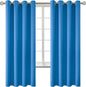 BGment Room Darkening Curtains 72 Inches Long - Grommet Thermal Insulated Drapes Window Treatment Curtains for Bedroom, 2 Panels, 52 x 72 Inch, Classic Blue