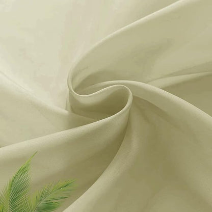 SpaceDresser Basic Rod Pocket Sheer Voile Window Curtain Panels Sage Green 1 Pair 2 Panels 26 Width 40 Inch Long for Kitchen Bedroom Children Living Room Yard（Sage Green，26Wx 40L）