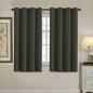 H.VERSAILTEX Blackout Curtain for Living Room Thermal Insulated Window Treatment Curtain 54 inch Length Energy Saving Solid Grommet Top Blackout Drape, One Panel, Olive, 52" W x 54" L