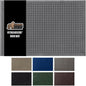 GORILLA GRIP® Ultra Absorbent Front Door Mat Outside Entrance, 47x35, Traps Dirt and Moisture, HydroABSORB Indoor Outdoor Doormat Holds Up to 6 Cups Water, Stain and Fade Resistant Welcome Mat, Grey