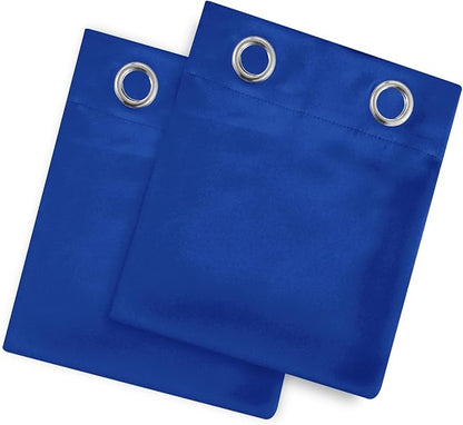 LEMOMO Blackout Curtains 52 x 120 Inch Long Royal Blue Curtains Set of 2 Panels Room Darkening Curtains for Bedroom and Living Room