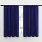 NICETOWN Navy Blue Curtains Blackout Draperies - Home Fashion Thermal Insulated Solid Drape Panels for Kid's Room, Privacy Window Dressing (1 Pair, 42 inches x 45-Inch)