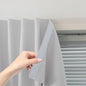 Blackout Curtains for Bedroom Sticky Curtain Blackout Window Cover Self Adhesive Curtains Rod No Drillng, 59" W X 84" L, Light Grey, 1 Panel