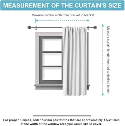 RYB HOME Blackout Curtains for Bedroom - Thermal Insulating Privacy Window Curtains for Kids Nursey Dining Bathroom Home Office Decor, Width 42 x Length 45 inches, Dusty Rose, 2 Panels
