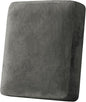 Couch Cover Stretch Velvet Sofa Cushion Cover 1-Piece - Elastic Washable Slipcover for Seat or Backrest, Couch Seat Covers for Sofas (Grey)