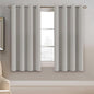 H.VERSAILTEX Blackout Curtain for Living Room Thermal Insulated Window Treatment Curtain 54 inch Length Energy Saving Solid Grommet Top Blackout Drape, One Panel, Stone, 52" W x 54" L