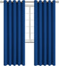 BGment Blackout Curtains for Bedroom - Grommet Thermal Insulated Room Darkening Curtains for Living Room, 70 x 84 Inch, 2 Panels, Royal Blue