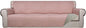 PureFit Reversible Quilted Sofa Cover, Water Resistant Slipcover Furniture Protector, Washable Couch Cover with Non Slip and Elastic Straps for Kids, Dogs, Pets (XX Large, Pink/Beige)