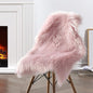 Ciicool Faux Sheepskin Rug Soft Faux Fur Rugs Pink Fluffy Rugs Chair Couch Cover Cute Fuzzy Rug for Girls Bedroom Floor Sofa Living Rroom 2x3 Feet