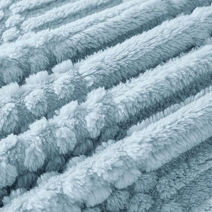 50x70 Inch Blue Throw Blanket - Soft & Fluffy Fleece, Cute & Aesthetic, Perfect for Sofa, Couch, Chair, Bed, Living Room & Bedroom, All-Season Use, Plush & Cozy Decorative Blanket