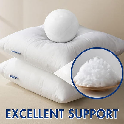 MIULEE Pillow Insert 13x21 Inch, Decorative Rectangle Throw Pillow Inserts, Premium Fluffy Pillow Forms Sham Stuffer for Sofa Couch Living Room