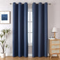 ChrisDowa Blackout Curtains 78 inches Long for Bedroom - 2 Panels Set Grommet Thermal Insulated Room Darkening Curtains for Living Room (Stone Blue, 42 x 78 Inch)