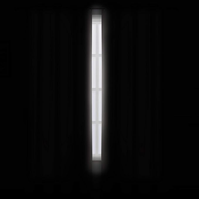 LEMOMO Sea Teal Thermal Blackout Curtains/42 x 72 Inch/Set of 2 Panels Room Darkening Curtains for Bedroom