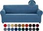 Joccun Stretch Couch Cover Slipcovers, 1-Piece Sofa Covers for 3 Cushion Couch Spandex Jacquard Washable Furniture Protector Cover for Living Room,Kids,Pets(Sofa,Niagara)