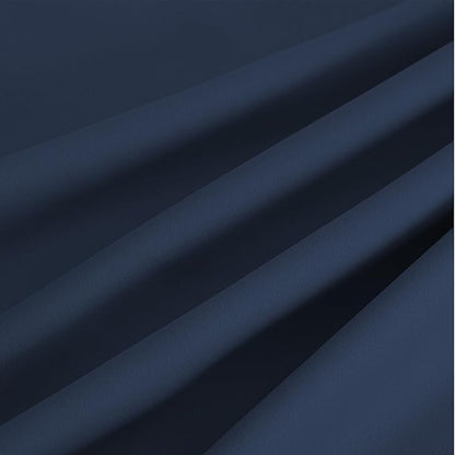 NICETOWN Room Darkening Draperies Curtains Panels, 2 Panels Navy Blue W52 x L90