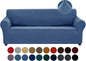 Joccun Stretch Couch Cover Slipcovers, 1-Piece Sofa Covers for 3 Cushion Couch Spandex Jacquard Washable Furniture Protector Cover for Living Room,Kids,Pets(Sofa,Riverside)
