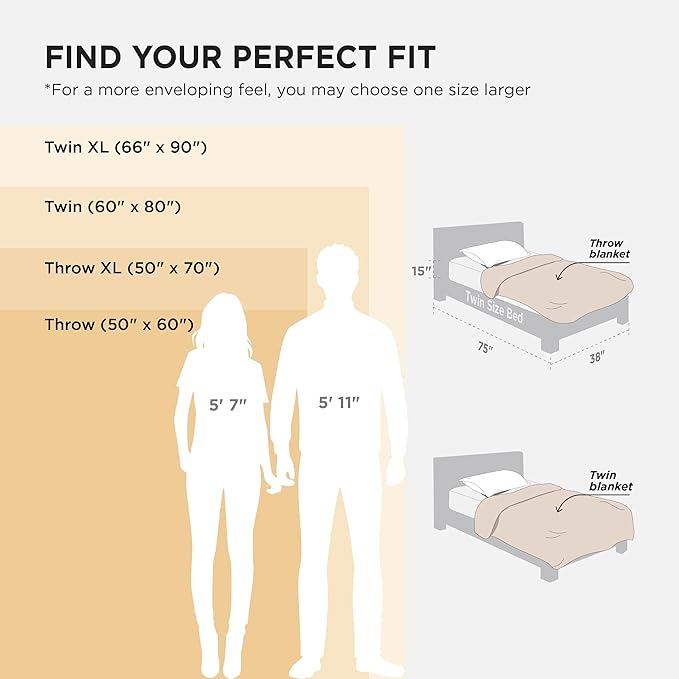 Bedsure GentleSoft Twin XL Blanket for Bed - Super Soft Cozy Fleece Blankets for Kids, Cute Throws for Girls, Dorm Room Essentials for Girls Teens Back to School, Neutral, 66x90 Inches