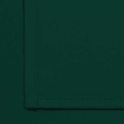Yakamok Blackout Curtains Room Darkening Thermal Insulated Window Panels,Solid Grommet Top Drapes for Bedroom/Living Room(70Wx84L, Dark Green, 2 Panels)