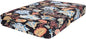 hyha Printed Couch Cushion Covers, Floral Sofa Covers Washable for 2 Cushion Couch, Stretch Pattern Outdoor Cushion Covers for Patio Furniture with Elastic Bottom(Medium, Floral)