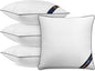 Utopia Bedding Throw Pillow Inserts (Pack of 4, White), 20 x 20 Inches Decorative Indoor Pillows for Sofa, Bed, Couch, Cushion Sham Stuffer