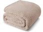 Whale Flotilla Twin Size Fuzzy Fleece Blanket for Bed, 60x80 Inch Fluffy Warm Soft Jacquard Blankets for All Season, Lightweight and Cozy, Camel