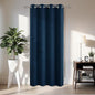 Joydeco Blackout Door Curtain for Doorway Privacy 108 Inches Long, Grommet Closet Curtain for Open Closet, Room Divider for Bedroom Living Room (Navy Blue, 52Wx108L, 1 Panel)