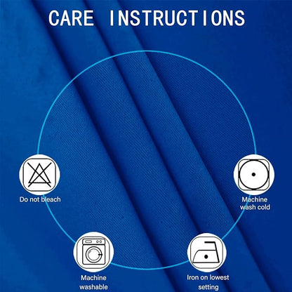 LEMOMO Royal Blue Thermal Blackout Curtains/52 x 54 Inch/Set of 2 Panels Room Darkening Curtains for Bedroom
