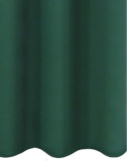LEMOMO Dark Green Thermal Blackout Curtains/38 x 84 Inch/Set of 2 Panels Room Darkening Curtains for Bedroom