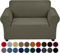 Joccun Stretch Chair Couch Cover,1-Piece Sofa Slipcover Spandex Sofa Covers with Elastic Bottom,Washable Furniture Protector for Dogs, Cats, Kids (Armchair,Fossil)