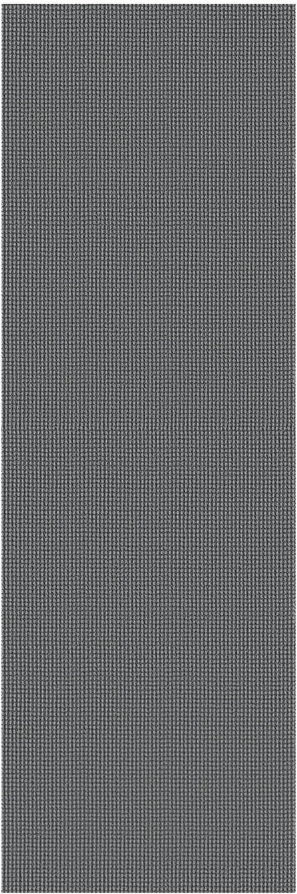 KOZYFLY Runners for Hallways 2x7 ft Washable Kitchen Runner Non Slip Rubber Backed Hall Runners Cotton Entryway Runner Rugs Floor Carpet for Indoor Backdoor Bedroom Kitchen, Grey/Dark Grey