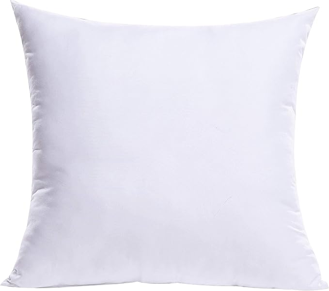 MIULEE Throw Pillow Insert Premium Pillow Stuffer Sham Square for Decorative Cushion Bed Couch Sofa 12x12 Inch