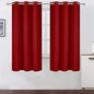 LEMOMO Red Blackout Curtains 42 x 63 Inch/Red Curtains Set of 2 Panels/Room Darkening Bedroom Curtains