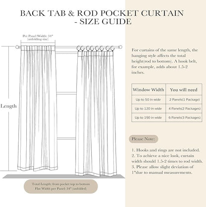 PONY DANCE Room Darkening Curtains for Small Winow Lower Portion Decor Energy Saving Drapes for Kitchen Bedroom Bathroom Downstairs Window RV Curtains, W 34 x L 36, Pure White, 2 Panels