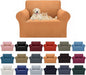 Cupuamon 2026 New Stretch Chair Sofa Slipcovers Couch Cover for 1 Seater Furniture Protector Sofa Covers with Elastic Bottom Jacquard Fabric Small Checks for Pets, Kids - Golden