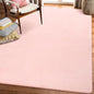 Amearea Large Modern Area Rugs for Bedroom Living Room, 5x8 Feet Pink Thickened Memory Foam Rug, Fluffy Indoor Washable Rugs Non Slip Minimalist Carpet for Boys Girls Dorm Nursery Room Decor