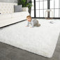 TWINNIS Super Soft Shaggy Rugs Fluffy Carpets 5x7 Feet, Indoor Modern Plush Area Rugs for Living Room Bedroom Kids Room Nursery Home Decor, Upgrade Anti-Skid Fuzzy Rug, Cream White