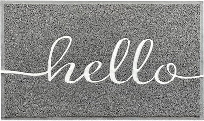 EARTHALL Funny Hello Mats Outdoor, Front Door Mat for Outside Entry, Doormat Outdor/Indoor Entrance, Front Door Rugs for Entryway Inside, Outside Mats for Home Entrance, Front Porch Decor 20"x32"