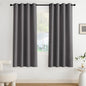 NICETOWN Room Darkening Draperies Curtains Panels, 2 Panels Grey W52 x L72