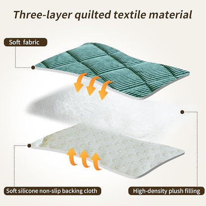 Couch Covers for Dogs Washable, Non Slip Couch Covers for Loveseat Sofa Pet Friendly, Soft Fuzzy Sofa Covers for Pet, Dog Couch Cover Furniture Protector(1PC,Green,27.6"x59.1")