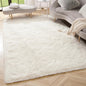 Amearea Premium Soft Fluffy Area Rug Modern Shag Carpet, 3x5 Feet, Fuzzy Shaggy Rugs for Bedroom Living Room Teen Apartment Decor, Comfortable Indoor Furry Dorm Carpets, Cream