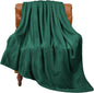 BEDELITE Fleece Blanket Christmas Forest Green Throw Blankets for Couch & Bed, 300GSM Luxury Plush Cozy Fuzzy Blanket 50" x 60", Super Soft Warm Lightweight Throw Blanket for Travel Camping