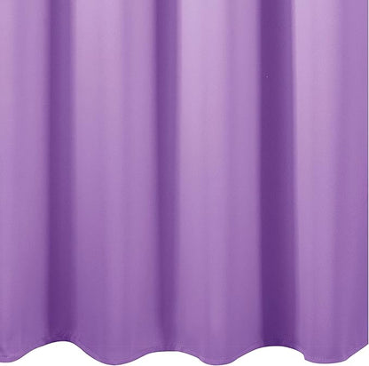 LEMOMO Lavender Blackout Curtains 66 x 63 Inch Length/Set of 2 Curtain Panels/Thermal Insulated Room Darkening Blackout Curtains for Bedroom