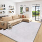 ORINOVA Faux Fur Rug 6x9 Plush Washable Area Rugs for Bedroom Fluffy Rabbit Fur Rug for Living Room Light Grey Rugs Teen Room Home Decor Rectangle