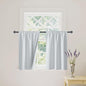 RYB HOME White 100% Blackout Curtains, Short Thermal Insulated Heat & UV Blocking Total Room Darkening Privacy Drapes for Small Window, Width 29 by Length 45, White, 2 Panels
