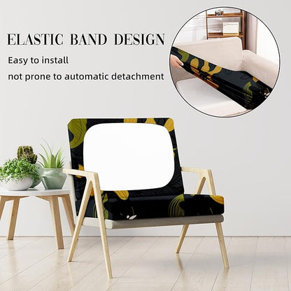Outdoor Cushion Covers Set,8PCS Patio Furniture Couch Seat Slipcovers, Replacement for Sofa Sectional Chair(Cover，Only)